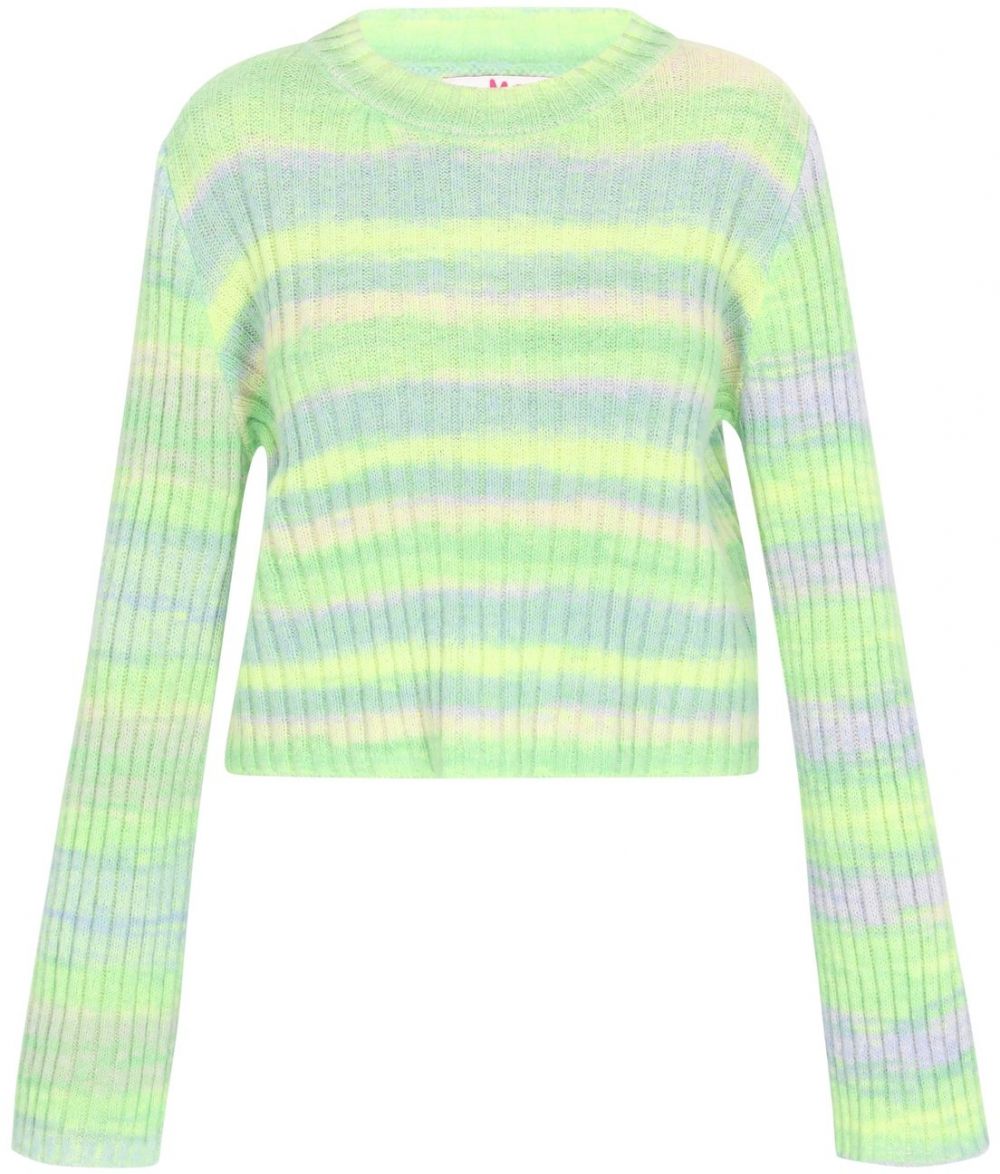 MYMO Sveter 'Young Fashion'  azúrová / žltá / svetlozelená / ružová