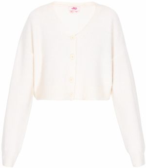 MYMO Kardigán 'Young Fashion'  šedobiela