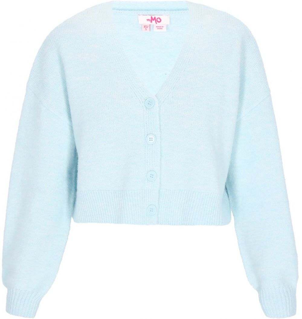 MYMO Kardigán 'Young Fashion'  svetlomodrá