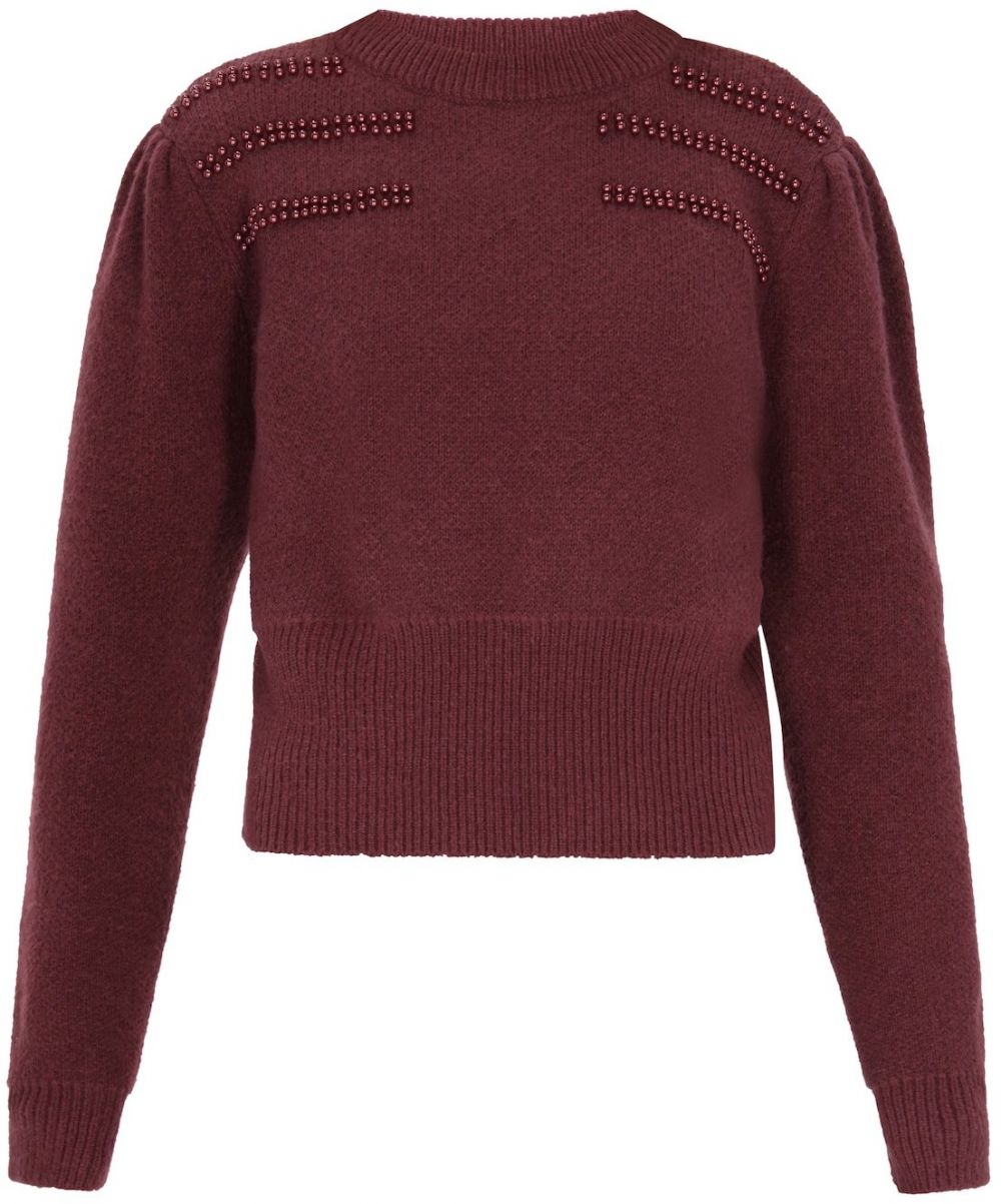 MYMO Sveter  burgundská