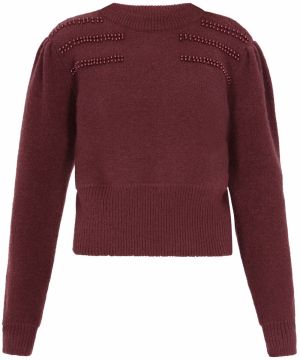 MYMO Sveter  burgundská