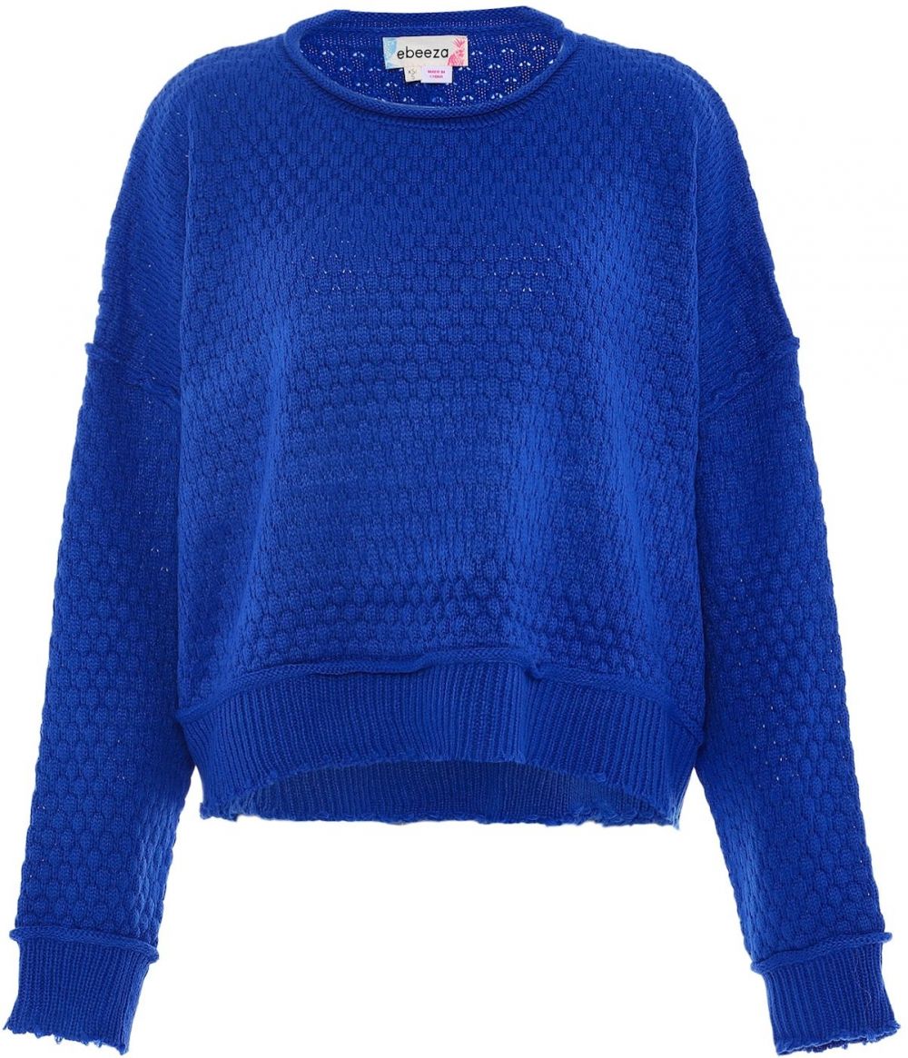 ebeeza Sveter  kobaltovomodrá