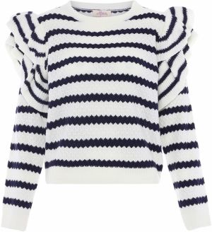 aleva Sveter  čierna / biela