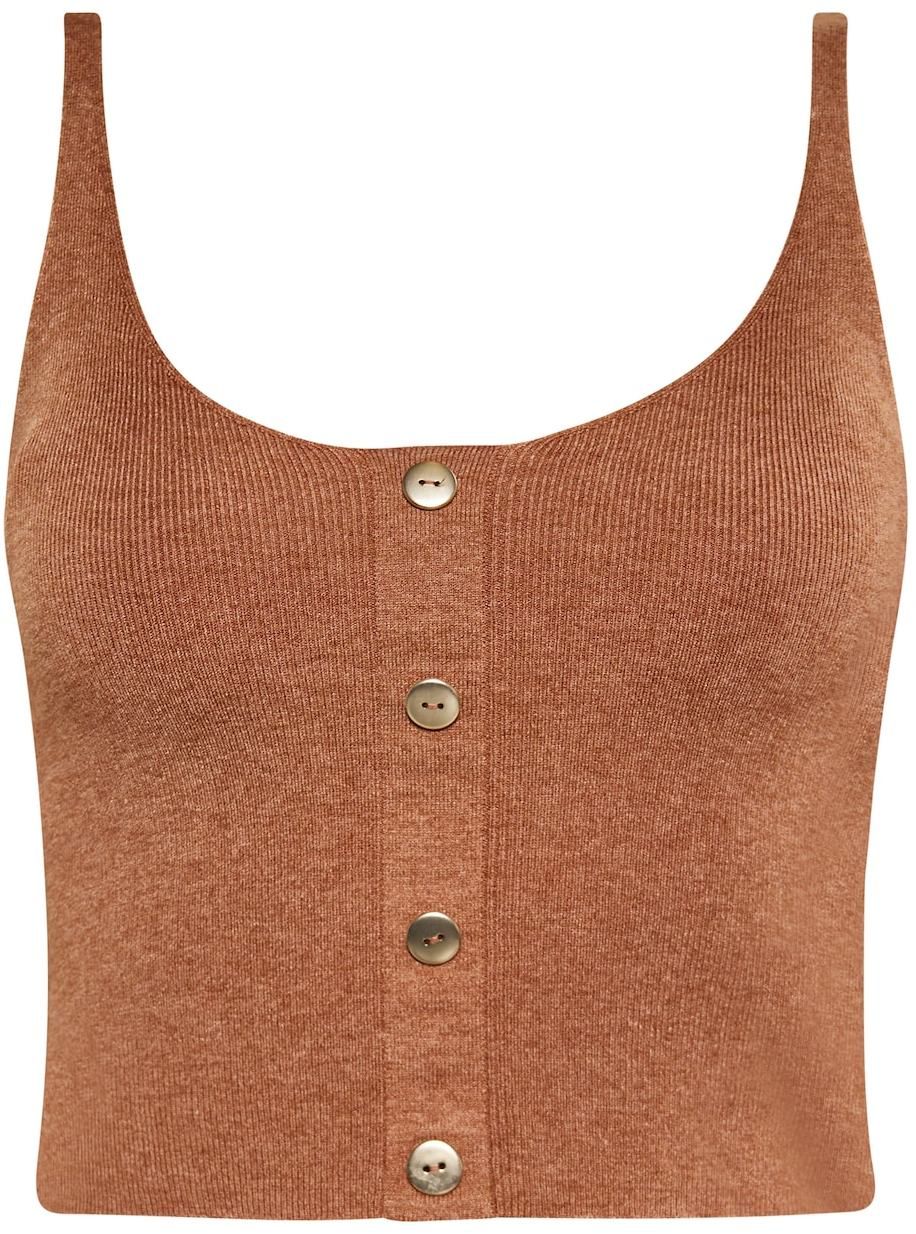 NAEMI Top  svetlohnedá