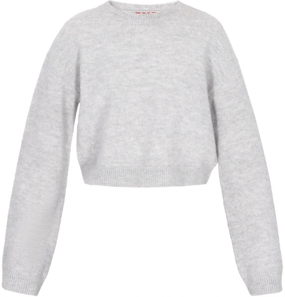 myMo ROCKS Sveter  svetlosivá