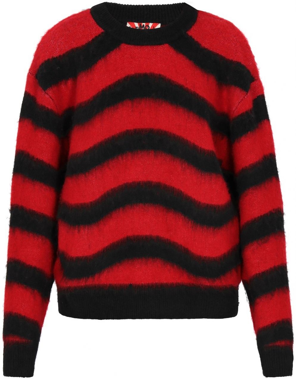 myMo ROCKS Sveter  červená / čierna