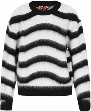 myMo ROCKS Sveter  čierna / biela