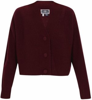 DreiMaster Maritim Kardigán  burgundská