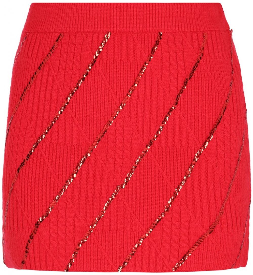 faina Sukňa  červená