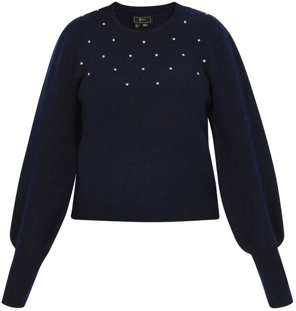 faina Sveter  tmavomodrá