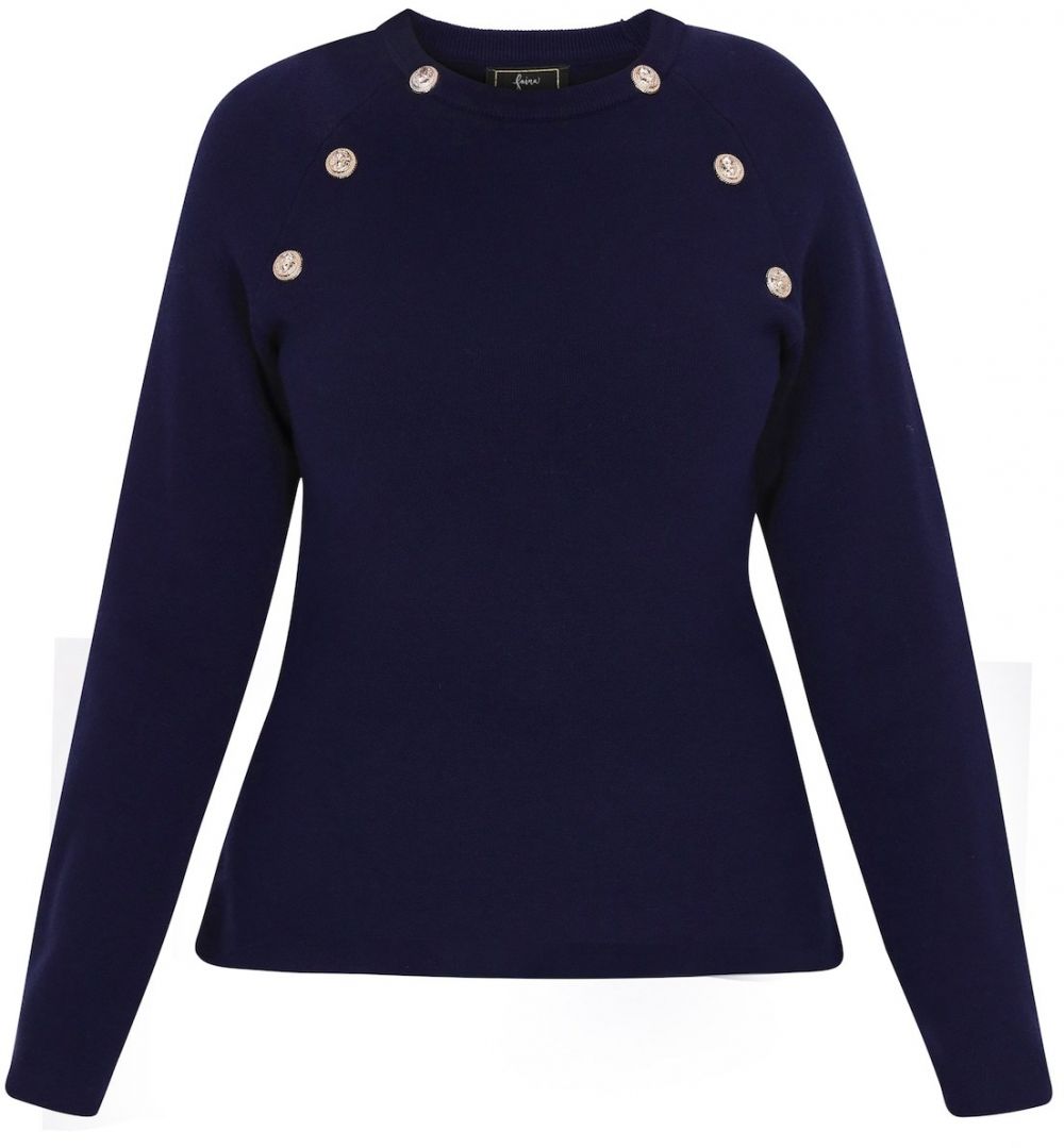 faina Sveter  tmavomodrá