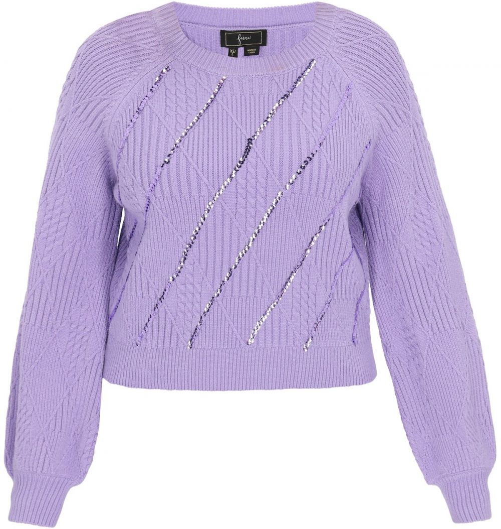 faina Sveter  svetlofialová