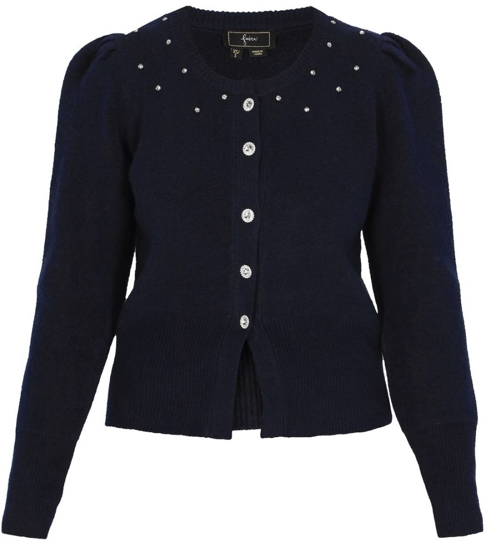 faina Kardigán  tmavomodrá