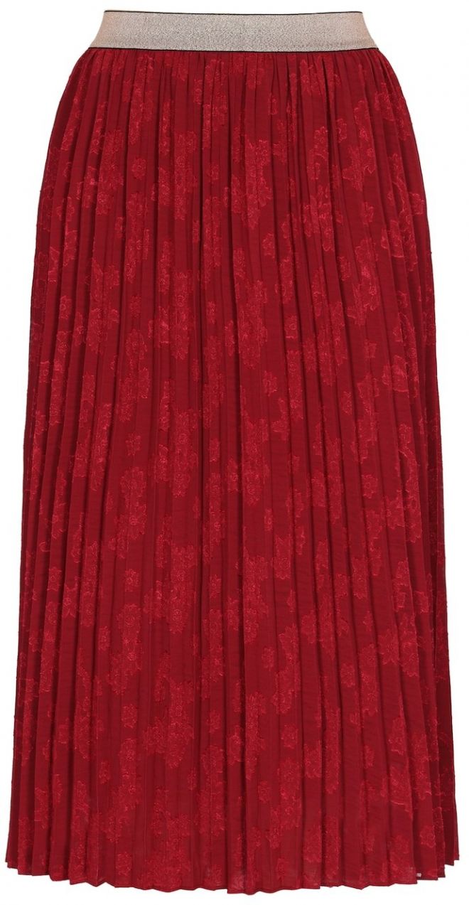 faina Sukňa  červená / tmavočervená