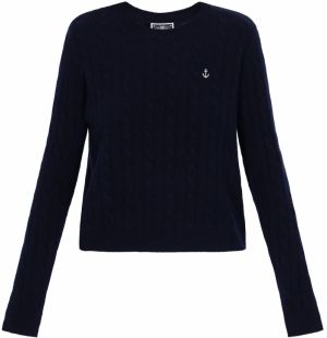 DreiMaster Maritim Sveter  námornícka modrá