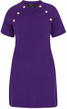 faina Šaty  tmavofialová