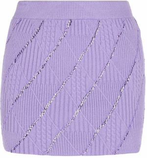 faina Sukňa  fialová