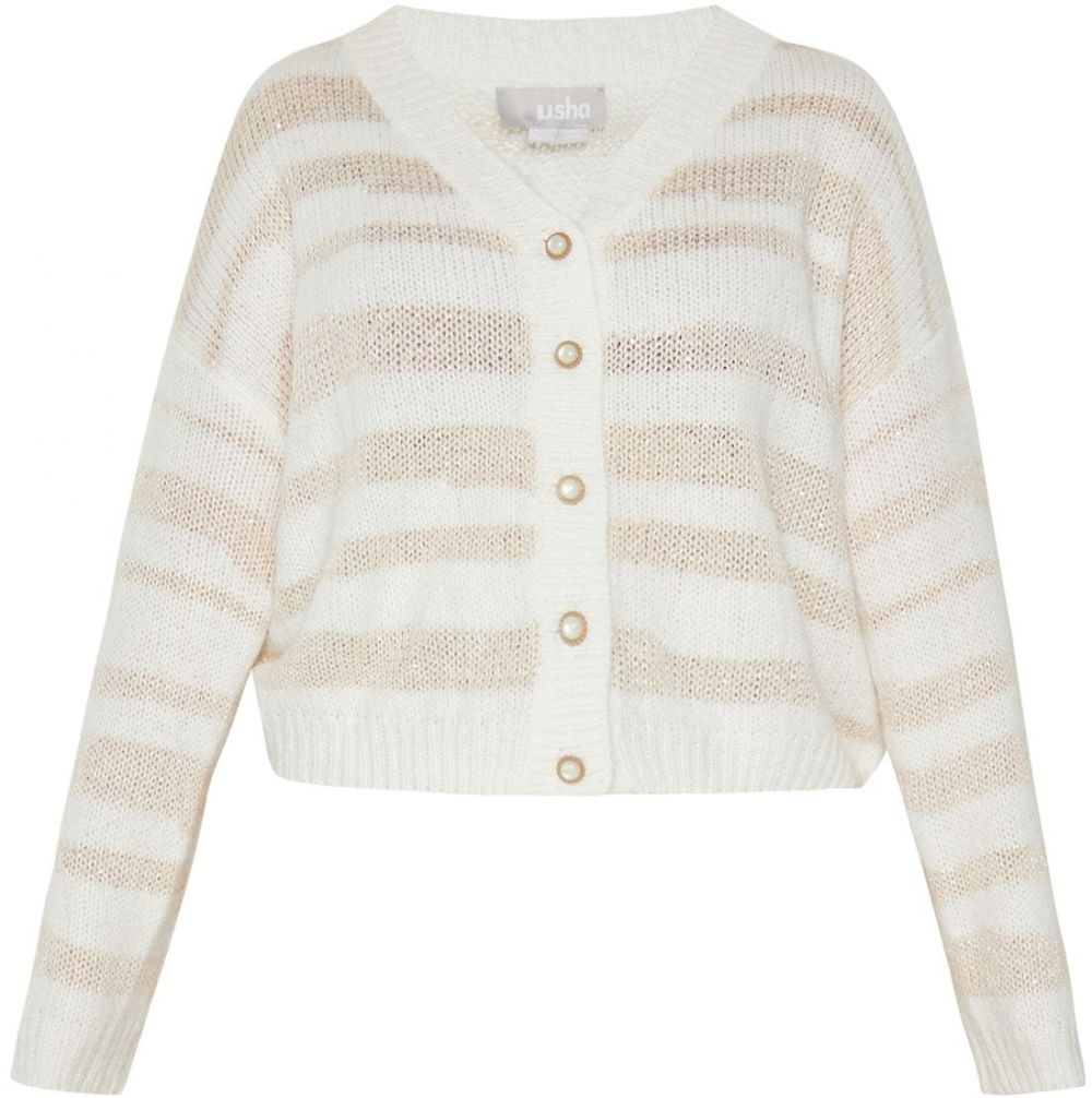 Usha Kardigán  krémová / vaječná škrupina