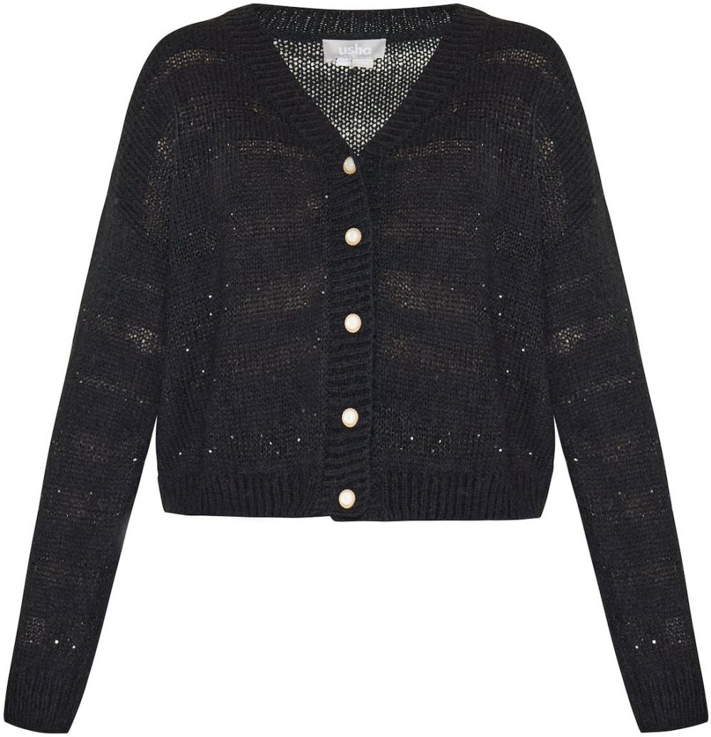 Usha Kardigán  čierna