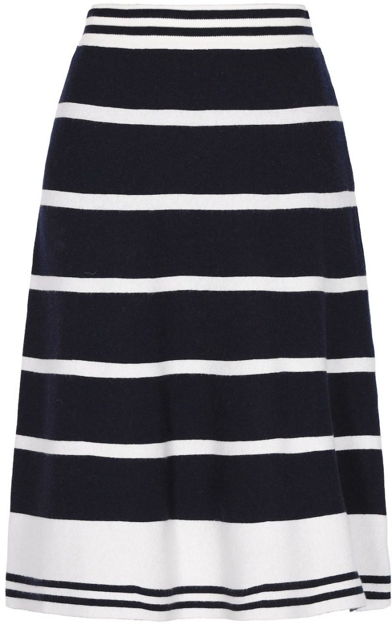 DreiMaster Maritim Sukňa  námornícka modrá / biela