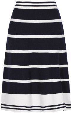 DreiMaster Maritim Sukňa  námornícka modrá / biela
