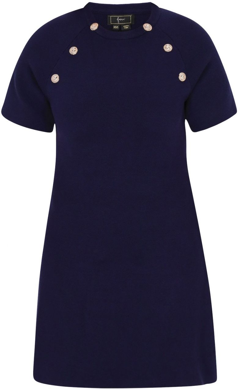 faina Šaty  námornícka modrá