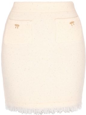 faina Sukňa  šedobiela