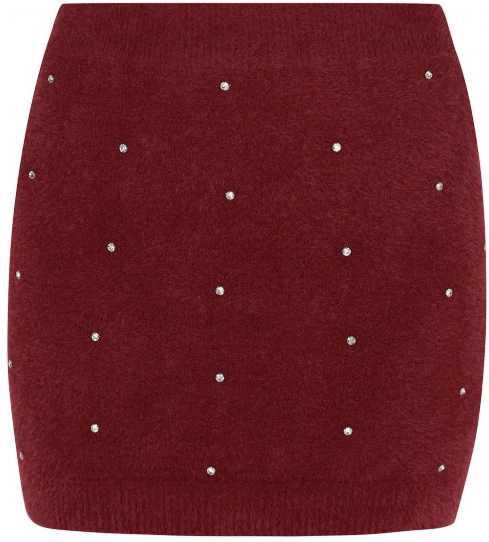 faina Sukňa  burgundská