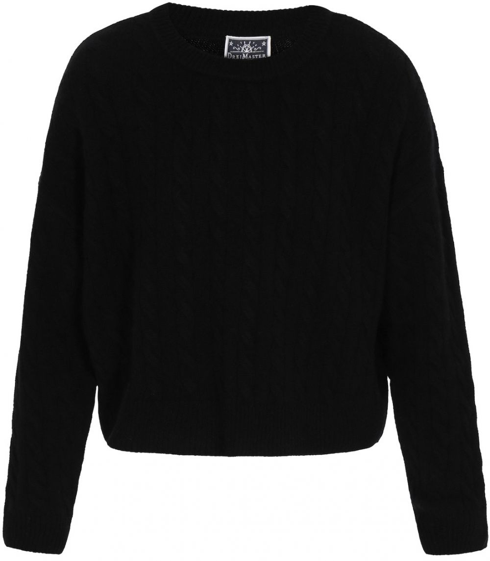 DreiMaster Maritim Sveter  čierna