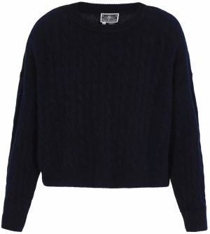 DreiMaster Maritim Sveter  námornícka modrá