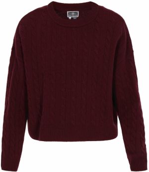 DreiMaster Maritim Sveter  burgundská