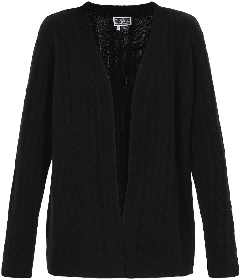 DreiMaster Maritim Kardigán  čierna