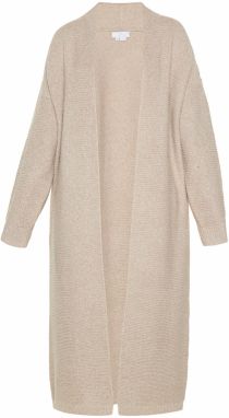 usha WHITE LABEL Kardigán  béžová melírovaná