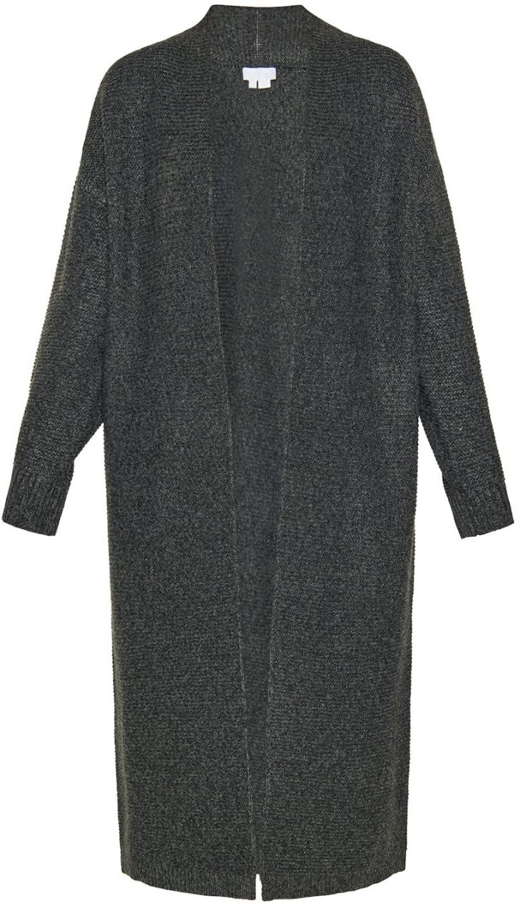 usha WHITE LABEL Kardigán 'Classic'  antracitová