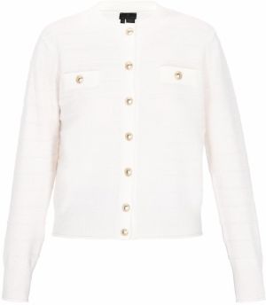 DreiMaster Klassik Kardigán  šedobiela