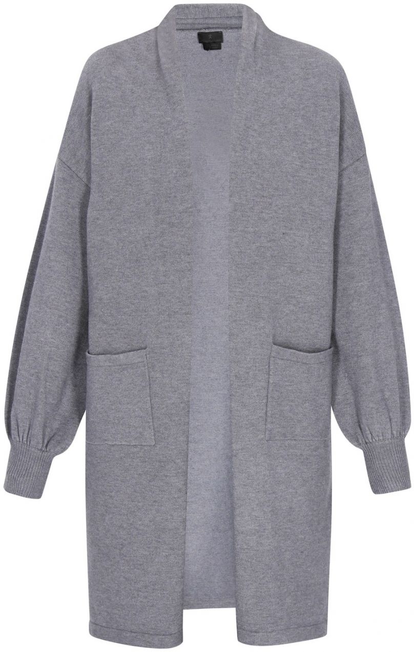 DreiMaster Klassik Kardigán 'Classic'  sivá