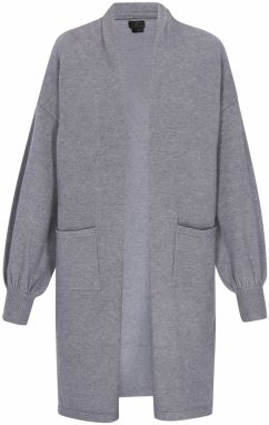 DreiMaster Klassik Kardigán 'Classic'  sivá