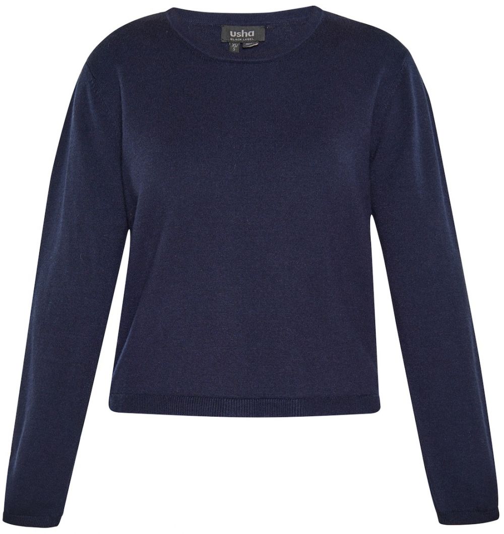 usha BLACK LABEL Sveter  tmavomodrá