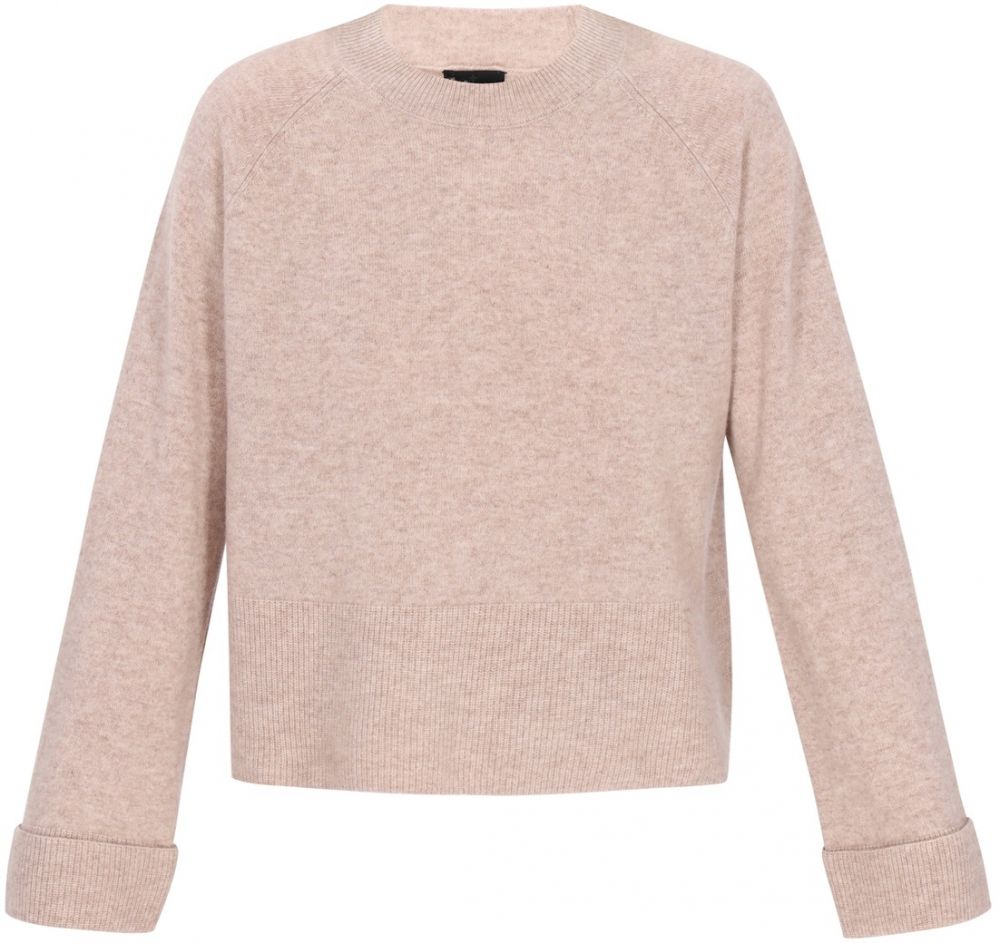 DreiMaster Klassik Sveter 'Classic'  béžová melírovaná