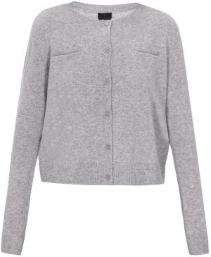 DreiMaster Klassik Kardigán  sivá melírovaná