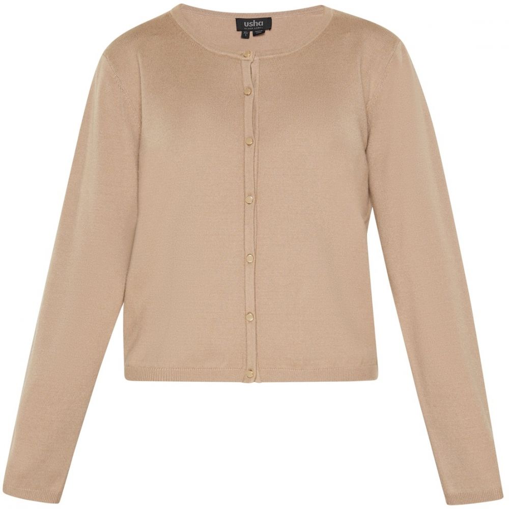 usha BLACK LABEL Kardigán 'Classic'  béžová