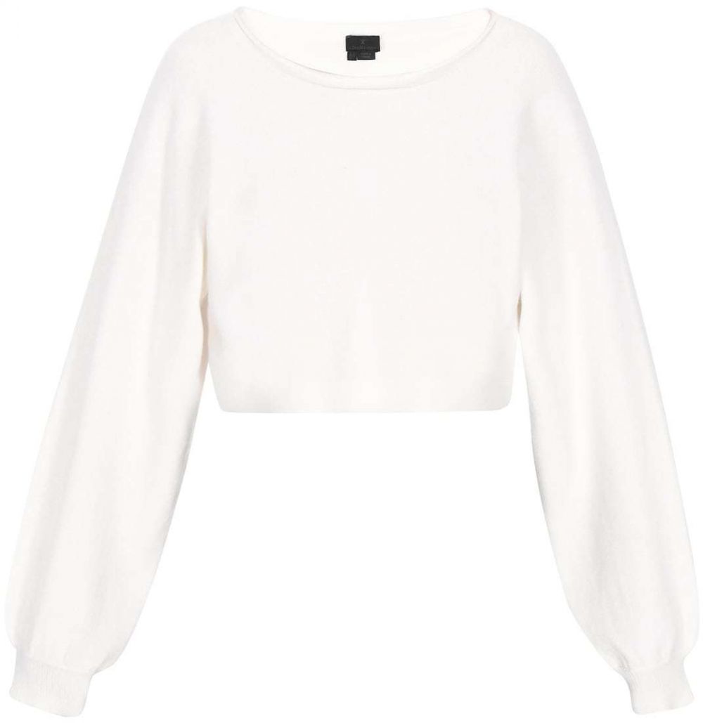 DreiMaster Klassik Sveter  šedobiela