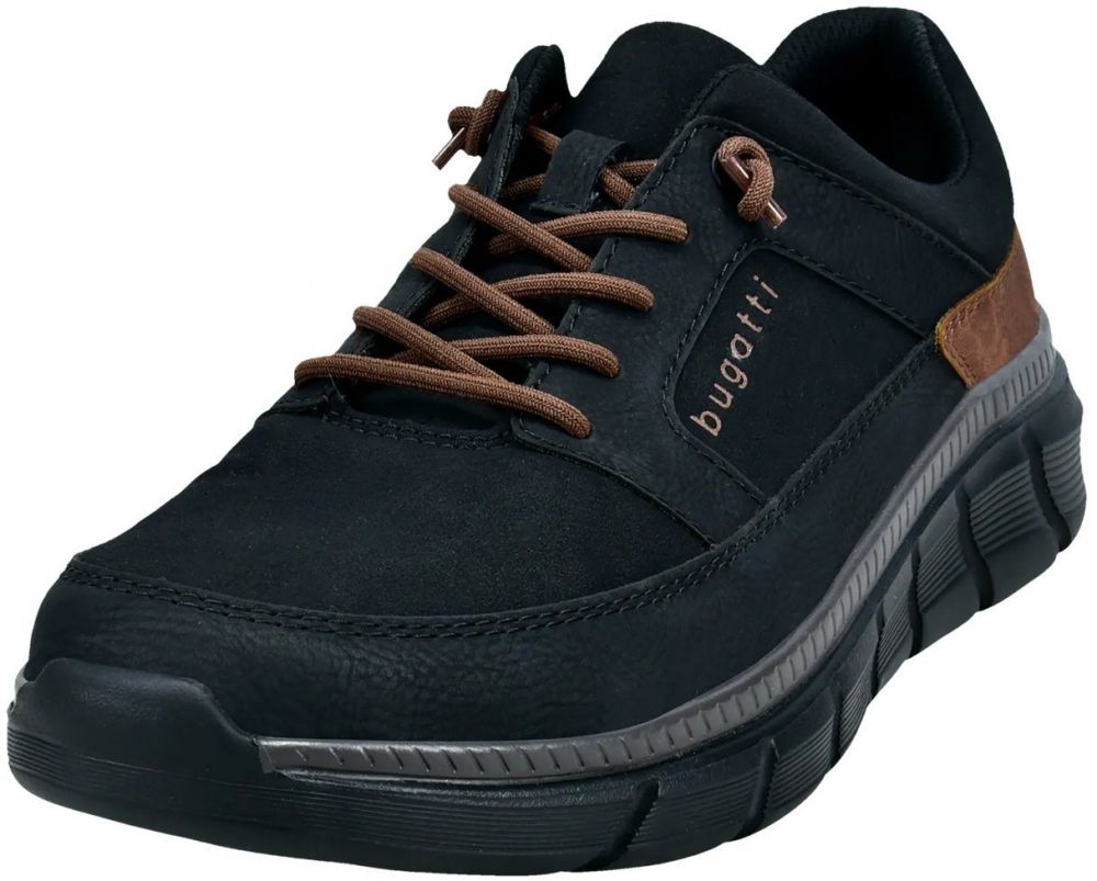 bugatti Nízke tenisky  tmavomodrá / hnedá / čierna