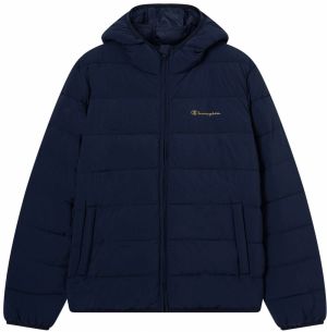 Champion Authentic Athletic Apparel Zimná bunda  námornícka modrá / hnedá