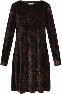 usha FESTIVAL Šaty  tmavočervená / čierna