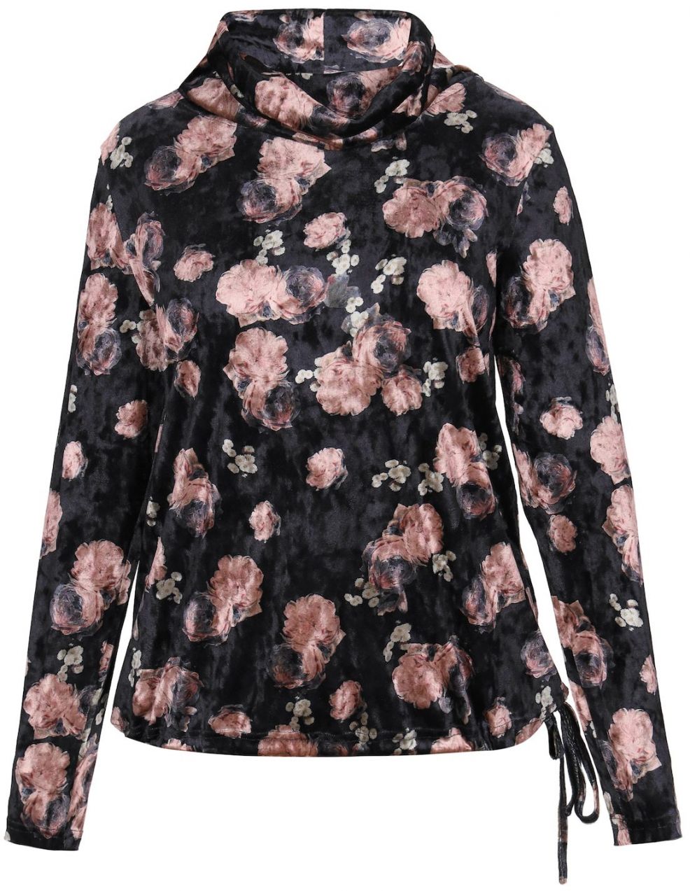 Usha Blúzka  staroružová / čierna