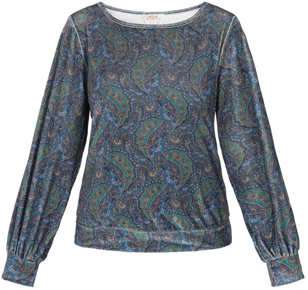 usha FESTIVAL Blúzka  zafírová / modrozelená / svetlomodrá / pueblo