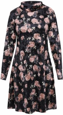Usha Šaty  ružová / čierna