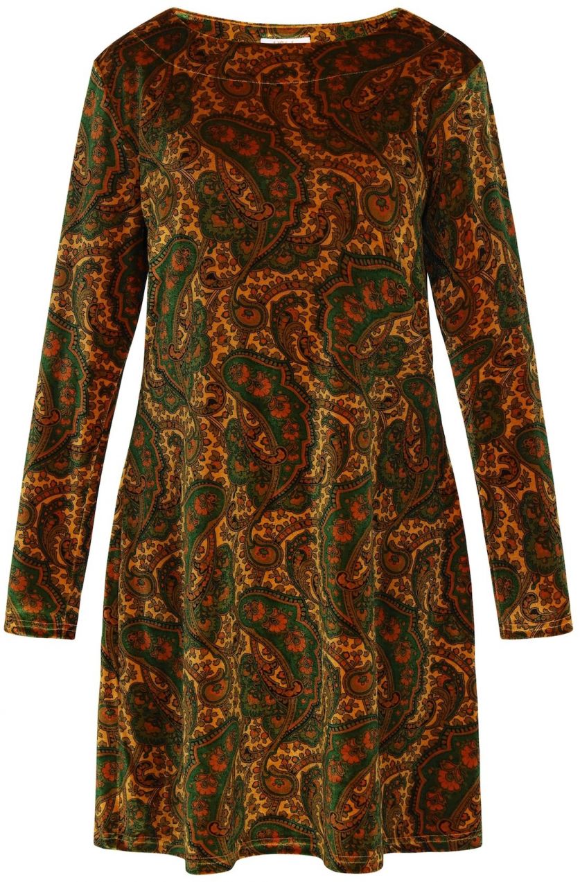 usha FESTIVAL Šaty  šafránová / zelená / červená