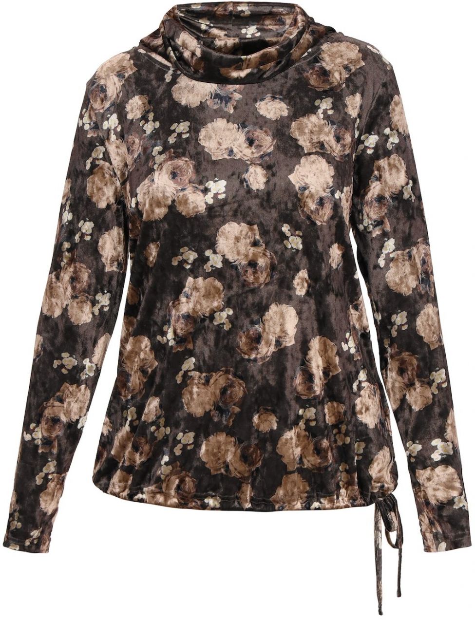 Usha Blúzka  krémová / hnedá